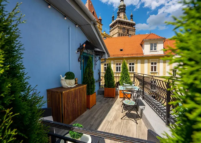 Blue House Citadel Sighisoara