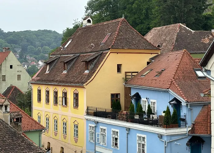 Blue House Citadel Sighisoara